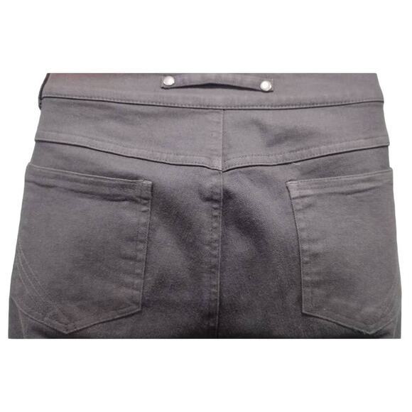 Morrissey Low Rise Pants with Slightly Tapered Ankle, Gray, Size 4 - Picture 4 of 6